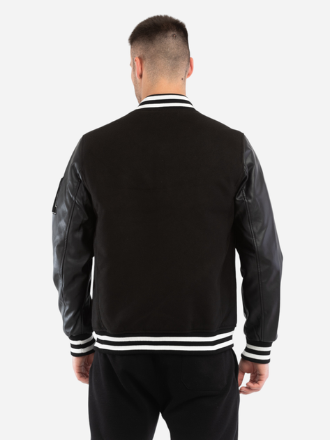 Демісезонна куртка чоловіча Guess X3OL13WEAP0 XL Чорна (7621701452832) - зображення 2