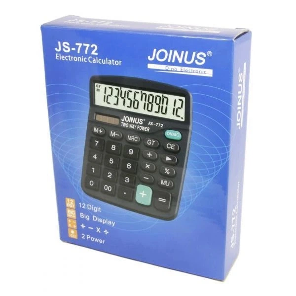 Калькулятор Joinus JS-772 настольный офисный 18х14,5 см - изображение 2