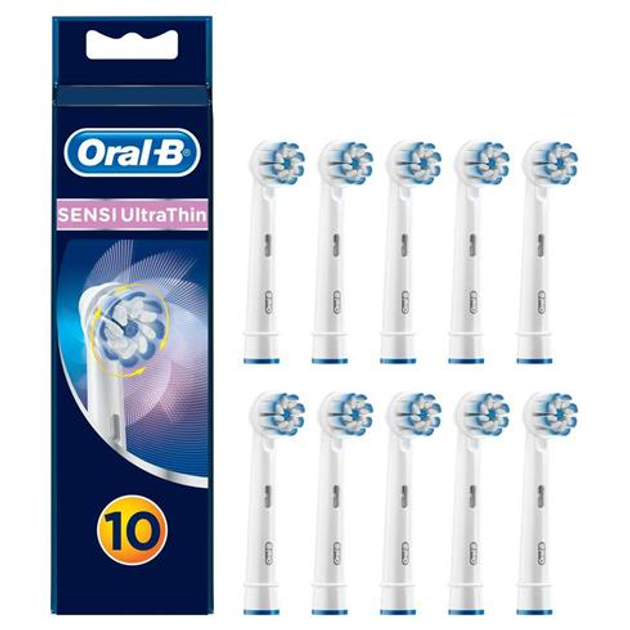 Насадки для електричної зубної щітки Oral-b Braun Sensi UltraThin EB60-10 - зображення 1