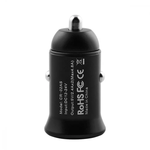 Автомобильное зарядное устройство Proove Kely Car Charger 2USB Black - Фото 3 Автомобильное зарядное устройство Proove Kely Car Charger 2USB Black - изображение 3
