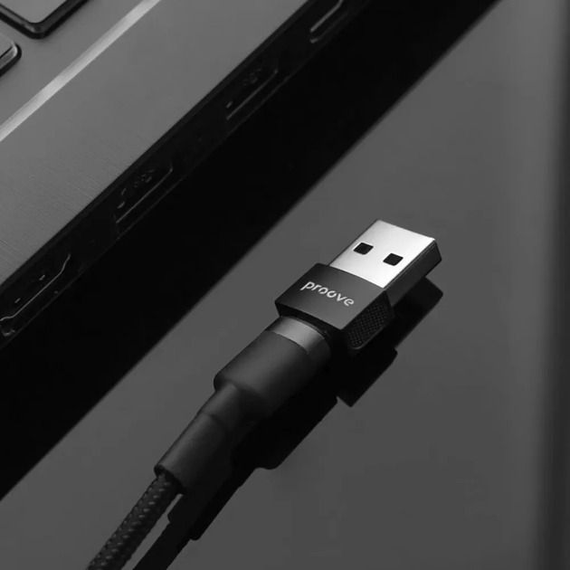 Перехідник Proove OTG Extension Type-C to USB Black - Фото 5 Перехідник Proove OTG Extension Type-C to USB Black - зображення 5