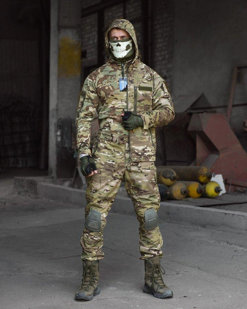 Тактичний костюм 5.11 3в1 з наколінниками штани+убакс+куртка L мультикам (86915) - зображення 1