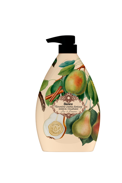 Упаковка гель для душа Bianca Florentine aroma fantasy с экстрактом груши и маслом корицы 1 л х 9 шт. - Фото 2 Упаковка гель для душа Bianca Florentine aroma fantasy с экстрактом груши и маслом корицы 1 л х 9 шт. - изображение 2