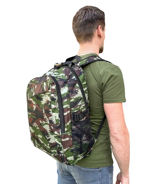 Армійський рюкзак похідний тактичний 35L (мілітарі) ON-019 - изображение 2