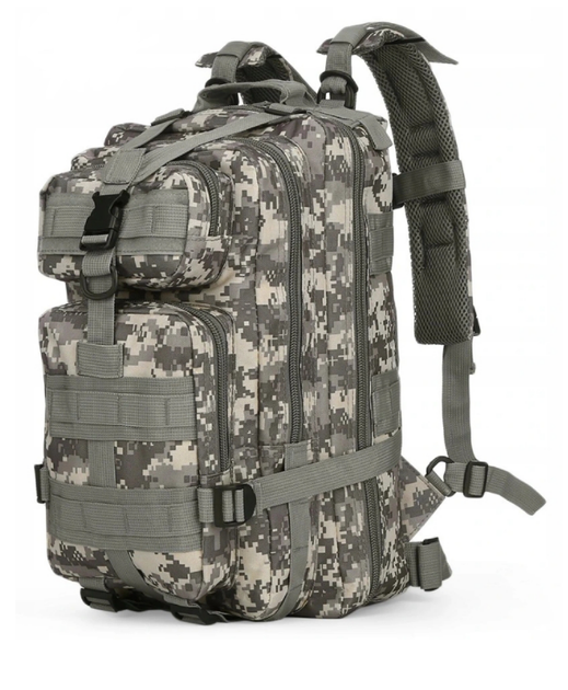 Рюкзак тактичний штурмовий Dominator, військовий 30L (піксель) ON-078 - изображение 1