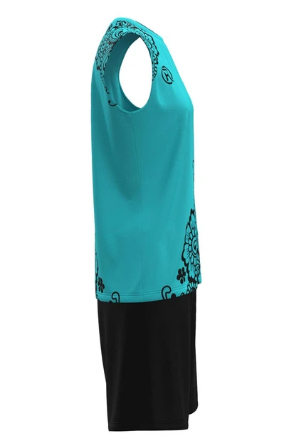 Баскетбольная форма женская RIGO FLEX Turquoise-Black 4XL - Фото 4 Баскетбольная форма женская RIGO FLEX Turquoise-Black 4XL - изображение 4