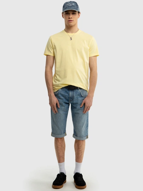 Krótkie spodenki męskie jeansowe Big Star Conner W29 Błękitne (5900714525439) - obraz 5