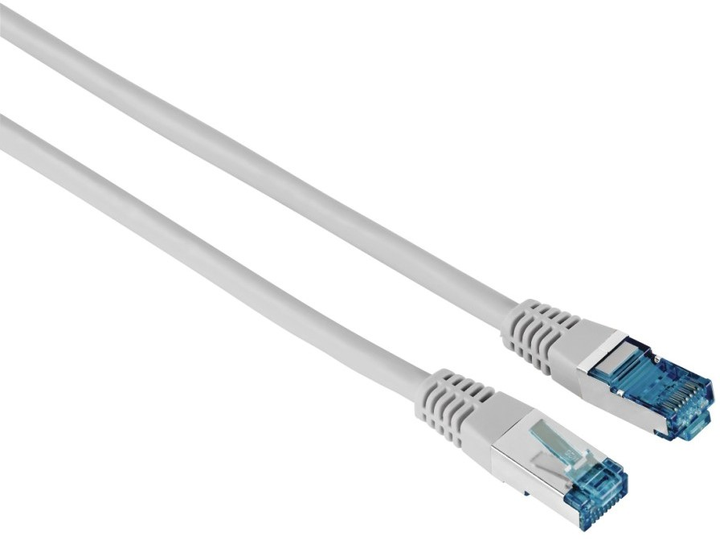 Patchcord Hama Cat 6 F/UTP 15 m White (4047443442628) - obraz 1