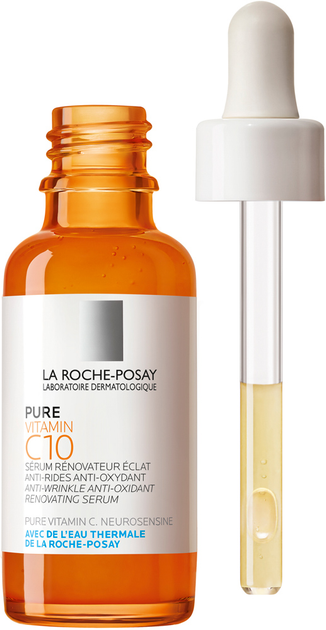 Сироватка для обличчя La Roche-Posay Pure Vitamin C10 Serum Anti Wrinkle 30 мл (3337875660570) - зображення 2