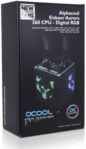 Система жидкостного охлаждения Alphacool Eisbaer Aurora HPE Edition 360 (11999) - изображение 8