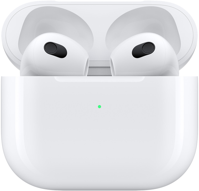 Słuchawki Apple AirPods 3 with Charging Case (Gen 3) White (APL_MME73Z) - obraz 2