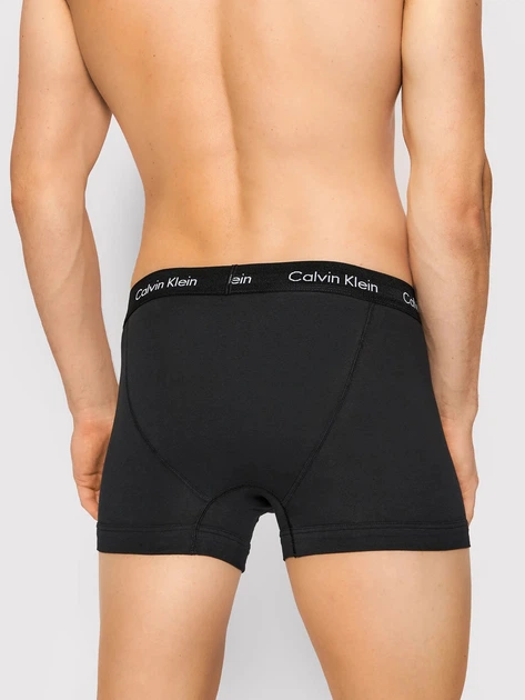 Zestaw majtek męskich typu bokserki Calvin Klein Underwear 000NB2970A-7V1 XL 3 szt Czarny (8719854639589) - obraz 4
