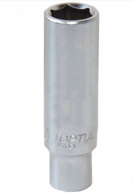Головка торцевая длинная 1/4" 7мм TOPTUL BAEE0807 - Фото 1 Головка торцевая длинная 1/4" 7мм TOPTUL BAEE0807 - изображение 1
