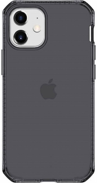 Etui plecki Itskins Spectrum Clear do Apple iPhone 12 mini Black (AP2G-SPECM-SMOK) - obraz 2