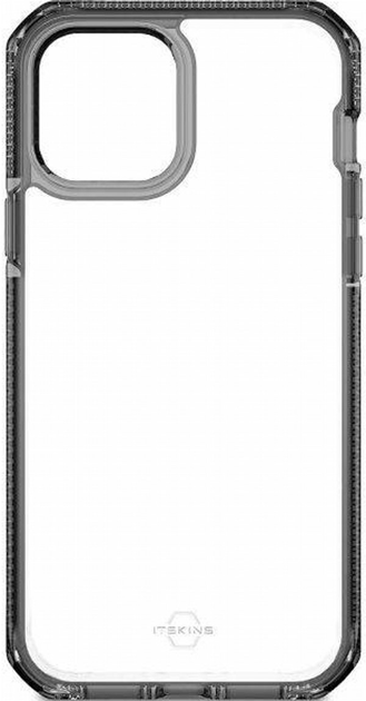 Etui plecki Itskins Supreme Clear do Apple iPhone 12 mini Grey/Transparent (AP2G-SUPIC-SMTR) - obraz 1
