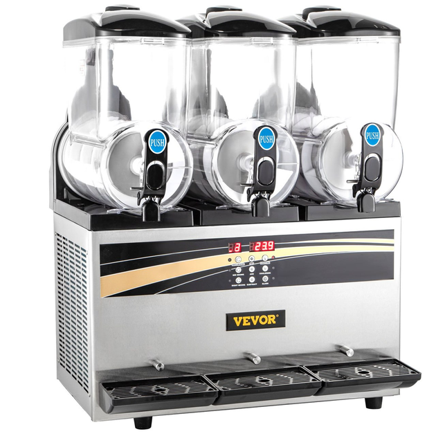 Гранітор Vevor Slush Ice Machine 3x15L - изображение 10