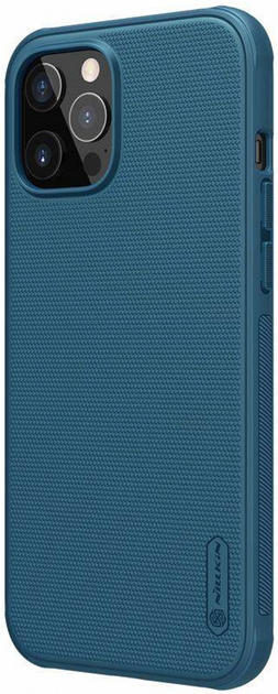 Etui plecki Nillkin Frosted Shield do Apple iPhone 12 Pro Max Blue (6902048205895) - obraz 2