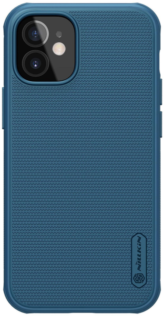 Etui plecki Nillkin Frosted Shield Pro do Apple iPhone 12 Mini Blue (6902048205819) - obraz 1