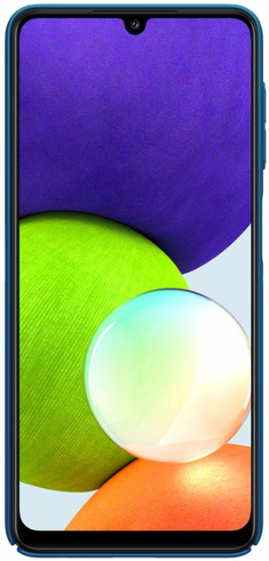 Панель Nillkin Frosted Shield для Samsung Galaxy A22 4G Blue (6902048223844) - зображення 2