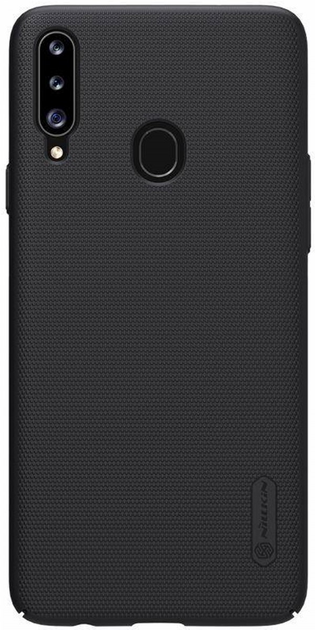 Etui plecki Nillkin Frosted Shield do Samsung Galaxy A20s Black (6902048185746) - obraz 1