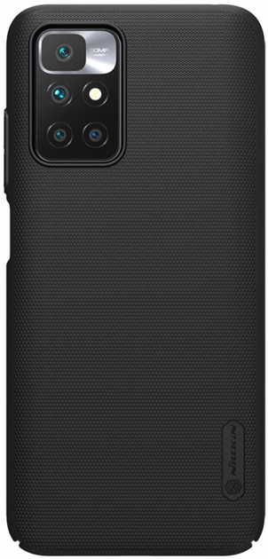 Etui plecki Nillkin Frosted Shield do Xiaomi Redmi 10 Black (6902048229136) - obraz 1