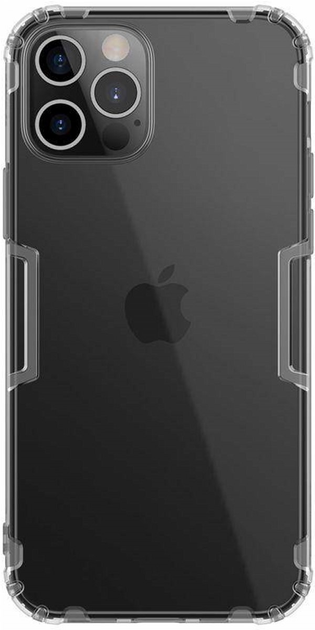 Панель Nillkin Nature TPU Case для Apple iPhone 12 Pro Max Grey/Transparent (6902048202184) - зображення 1