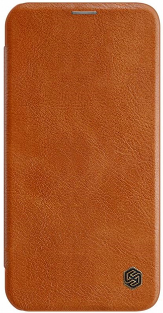 Чохол-книжка Nillkin Qin Leather Case для Apple iPhone 12 Pro Max Brown (6902048201675) - зображення 1