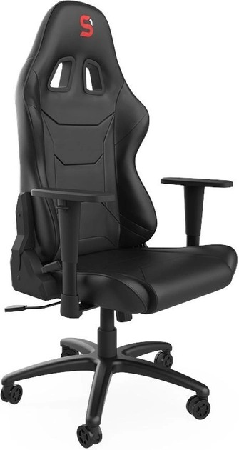 Ігрове крісло SPC Gear SR300 V2 Gaming Black (5903018662275) - зображення 2