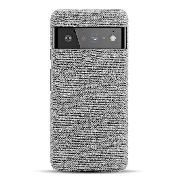 Тканевый чехол для Google Pixel 6 Pro (Светло-серый) – фото, отзывы ...