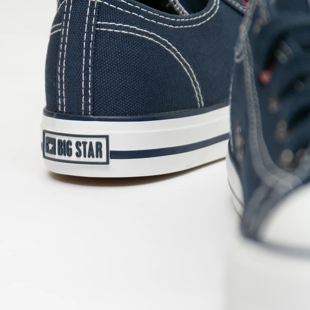 Жіночі кеди низькі Big Star JJ274A531 38 Темно-сині (5900714612504) - зображення 5