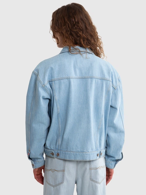 Куртка джинсова чоловіча Big Star Eddy M Блакитна (5900714703509) - зображення 2