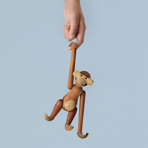 Figurka Małpa Kay Bojesen Monkey (5709513142508) - obraz 3