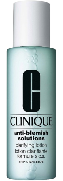 Лосьйон для обличчя Clinique Anti-Blemish Solutions Clarifying Lotion антибактеріальний відлущувальний для шкіри схильної до акне 200 мл (20714281113) - зображення 1