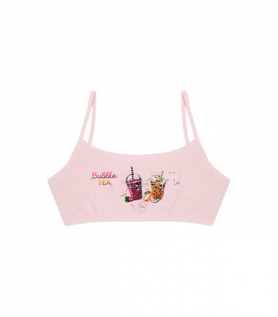 Підлітковий топ з принтом Bubble TEA - Donella - 5924Y6 - 152-158 см - Світло-рожевий - Фото 1 Підлітковий топ з принтом Bubble TEA - Donella - 5924Y6 - 152-158 см - Світло-рожевий - зображення 1