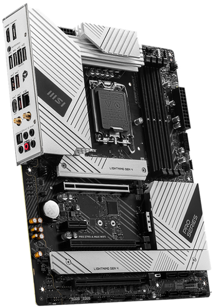 Материнська плата MSI Pro Z790-A MAX WIFI (s1700, Intel Z790, PCI-Ex16) - зображення 3