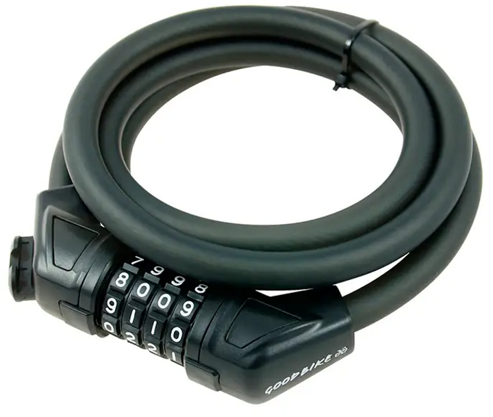Велосипедный замок Good Bike PREMIUM SECURITY тросовый кодовый 15 x ...