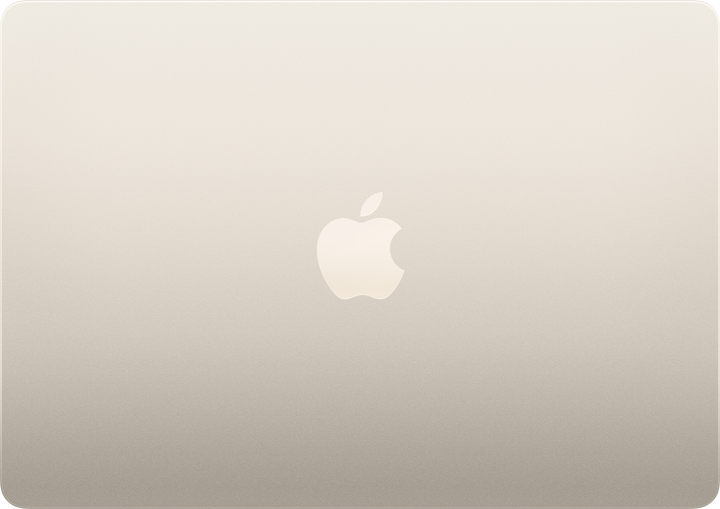 Laptop Apple MacBook Air 13.6" M3 8/256GB 2024 (MRXT3KS/A) Starlight - obraz 2