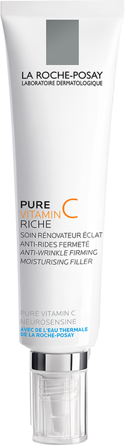 Крем-філлер для обличчя La Roche-Posay Pure Vitamin C Riche 40 мл (3337872413711) - зображення 1