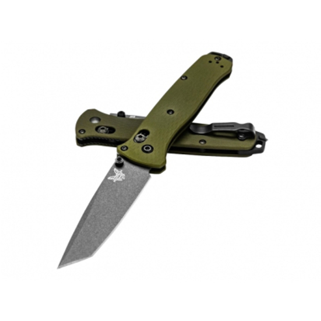 Ніж Benchmade Bailout Aluminum Olive (537GY-1) - зображення 1