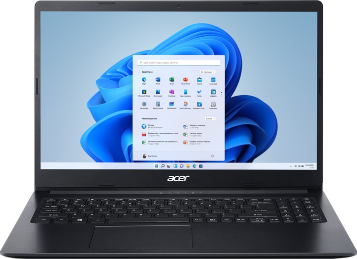 Ноутбук Acer Aspire 3 A315-34-P4VV (NX.HE3EG.00C) Charcoal Black - зображення 1