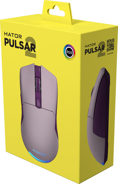 Миша HATOR Pulsar 2 USB Lilac (HTM-514) - зображення 7