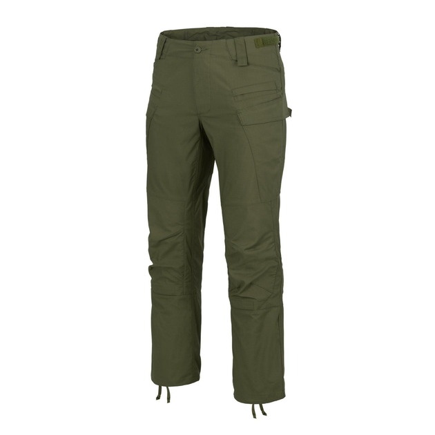 Тактичні штани Helikon-Tex SFU NEXT MK2 POLYCOTTON STRETCH RIPSTOP Olive green M/regular - изображение 1