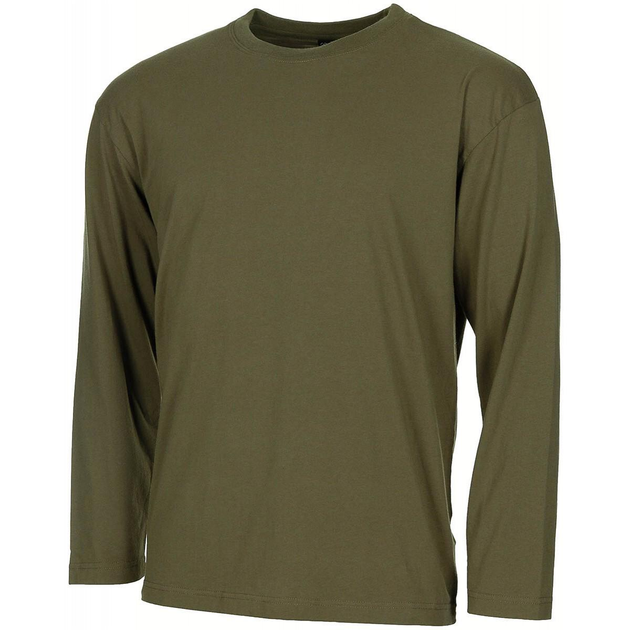 Футболка тактична з довгим рукавом Tactical MFH Olive green XXXL - изображение 1