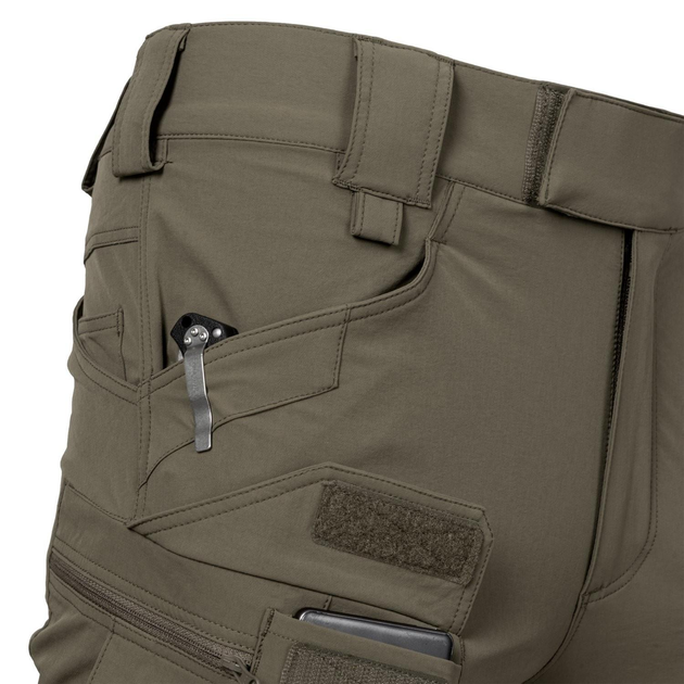 Тактичні штани Helikon-Tex OTP (Outdoor Tactical Pants) VersaStretch Lite Taiga Green XL/short - изображение 2