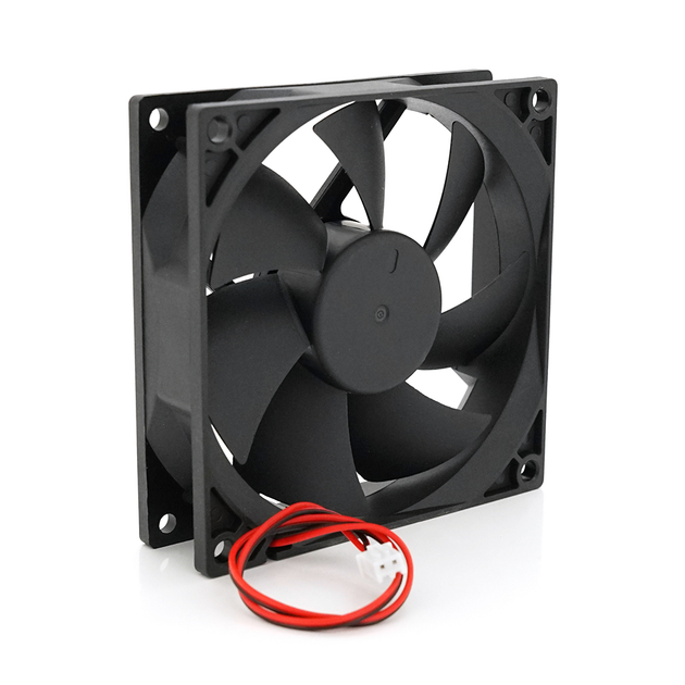 Кулер корпусной Merlion 9025 DC sleeve fan 2pin- 92*92*25мм, 1300об/мин - изображение 2