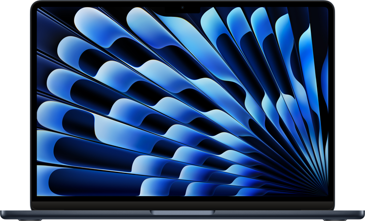 Laptop Apple MacBook Air 13.6" M3 8/512 GB 2024 (MRXW3D/A) Midnight - obraz 1