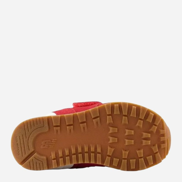 Дитячі кросівки для дівчинки New Balance 574 IV574RR1 25 (8US) Червоні з білим (196307201193) - зображення 4
