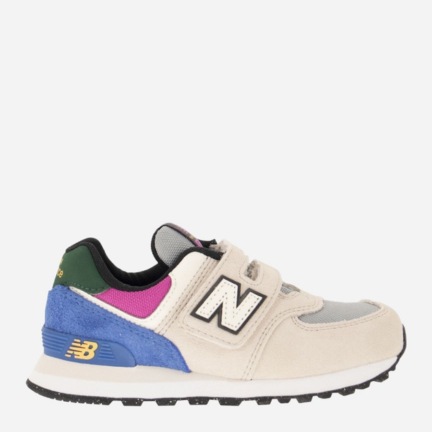 Дитячі кросівки для дівчинки New Balance 574 IV574CP1 21 (5US) Різнокольорові (196307205771) - зображення 1