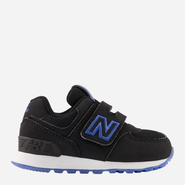 Дитячі кросівки для хлопчика New Balance 574 IV574IG1 25 (8US) Чорні (196307215206) - зображення 1