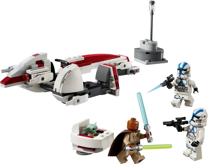 Конструктор LEGO Star Wars Втеча на вертольоті BARC 221 деталь (75378) - зображення 4